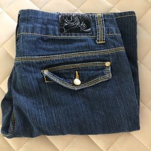 Drama Gold Vintage Denim Size 8